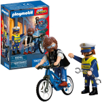 M&auml;ngukomplekt Playmobil 72076 City Action Politsei: jalgrattavargus