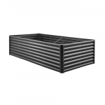 T&otilde;stetud aiapeenar 240x120x60 cm hall metall