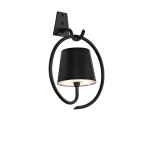 Faithorse juhtmevaba LED-seinavalgusti siseruumidesse, RGB, must