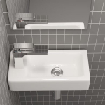 Keraamiline valamu Waschbecken24, 37 &times; 18 &times; 9 cm