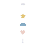 Candellux laste ripplamp Heart