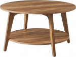 Kohvilaud 80x80x45 cm Pruun Kiudplaadist
