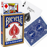 M&auml;ngukaardid &bdquo;BICYCLE RIDER STANDARD blue&ldquo;