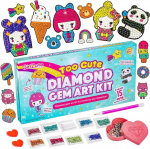 GirlZone Teemanttikandikomplekt DIY k&auml;sit&ouml;&ouml; 2000 5D kalliskivi