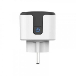 Riff RF-16A Smart 16A pistikupesa WiFi ja sisse/v&auml;lja nupuga Valge