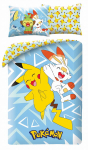 Halantex laste voodipesukomplekt Pokemon Pikachu, 140x200, 2-osaline
