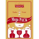 Turbop&auml;rm destilleerimiseks AromaXL MegaPack 100L 18% (360g) - 5 tk