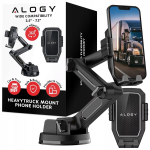 Telefonihoidja Universaalne autotelefoni hoidik koos kinnitusega, Automobilinis laikiklis telefonui universaliam transportui su tvirtinimu