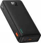 Akupank V&auml;line aku 20000 mAh must, I&scaron;orinė baterija 20000 mAh juoda