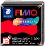 Fimo Professional kaal 57g, punane