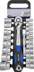 Adler Socket mutriv&otilde;tmete komplekt Cr-v 1/2" - 21 eset