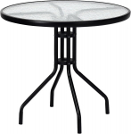 &Uuml;mmargune &otilde;uelaud Island, 90 cm, must