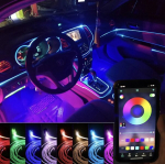 Auto salongi LED valgustus rakendusega