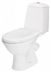 WC-pott Cersanit Compact 488 NORD 031 kaanega ja 45-kraadise &auml;ravooluga