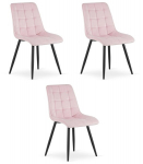 3-osaline s&ouml;&ouml;gitoolide komplekt Split, 88x46x40 cm, roosa