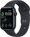 Watch SE (2022) 44mm GPS Aluminum Case Black ReNew