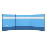 Tuulekaitse rannale ja piknikule 440x140 cm, sinine