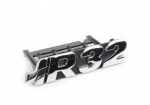 VW Golf MK4 MK5 esigrill KROOMI MUST R32 M&auml;rgis embleem 1J6853679DPWV Ehtne