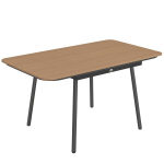 Aia s&ouml;&ouml;gilaud 140x80 cm, 6-kohaline, reguleeritavate jalgadega