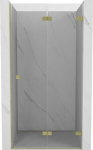 Mexen Lunar-F kokkupandavad du&scaron;&scaron;uks parempoolsed 75 cm, l&auml;bipaistev, kuldne harjatud - 836-075-000-55-00-P