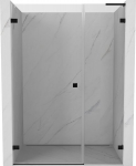 Mexen Lunar-B L du&scaron;inurgaukse vasak 115 cm, l&auml;bipaistev, must - 832SL-115-050-70-00-L