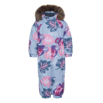 Huppa Laste talvekombe KEIRA, light gray pattern