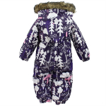 Huppa Laste talvekombe KEIRA, dark lilac pattern, 74