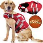 Koertele m&otilde;eldud ujumisriided, vetth&uuml;lgav koera ujumiskost&uuml;&uuml;m 20-30kg