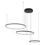 Led rippvalgusti Nowodvorski Circolo 10817, 3000k, must