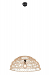 Ripplamp Paulette R36141026, must/pruun