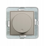 Karlik Mini Led dimmer, taupe, k&auml;epidemega