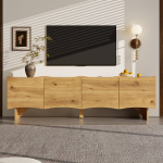 TV-kapp, 155x36x47 cm, 4 ust, kaablil&auml;biviigud, 1 tk