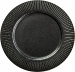 Plisse Thaler korter, 27 cm, Verlo, must