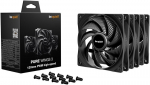 be quiet! Pure Wings 3, PWM, High-Speed, must, 120 mm, 3 tk