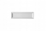Rak Classic Gourmet ristk&uuml;likukujuline taldrik 23x7 cm, valge
