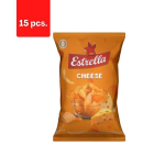 Kr&otilde;psud Estrella, cheddari juustu maitsega, 250 g x 15 tk.