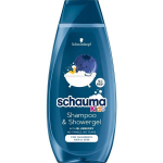 &Scaron;ampoon k&otilde;ikidele juukset&uuml;&uuml;pidele ja du&scaron;igeel lastele Blueberry Schauma Kids Shampoo and Shower Gel, 400ml