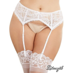 Pitsist sukatripp Dreamgirl, valge