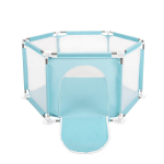 Selonis Hexagonal Playpen Lastele m&auml;nguv&auml;ljak, heleroheline