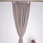 Looduslik linasest riidest kardin, 140x200 cm., 1 tk