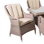 Tugitool EDEN 73x59xH95cm, beež, alumiinium, plastikpunutis