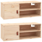 vidaXL seinakapid 2 tk, 80 x 30 x 30 cm, m&auml;nnipuit