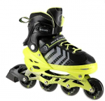 Uisud/rulluisud 4in1 Nils Extreme, mustad
