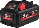 Aku Milwaukee M18 HB5.5, 18 V; 5,5 Ah, Li-ion