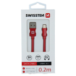 Swissten Textile, USB-C, 20 cm