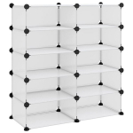 vidaXL kingariiul, l&auml;bipaistev, 84x32x88,5 cm, PP