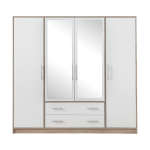 Peegliga riidekapp SMART SRK1