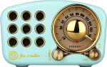 Raadiovastuv&otilde;tja Raadio Feegar RETRO FM k&ouml;&ouml;giraadio Bluetooth 3,5mm AUX SD 10h