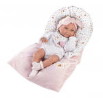 Llorens beebinukk Tina, magamiskotiga, 40 cm, 73801
