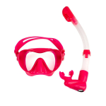 Komplekt Scorpena mask+snorkeling toru, roosa